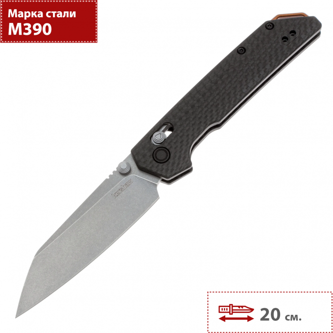 Складной нож KERSHAW IRIDIUM REVERSE TANTO 2038RCF K2038RCF